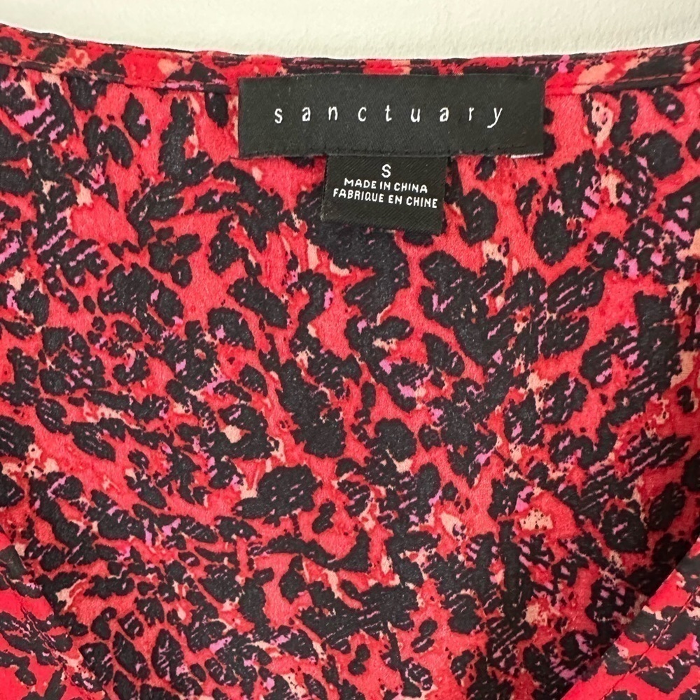 New Sanctuary Puff Sleeve Button Down Blouse - Picture 3 of 8